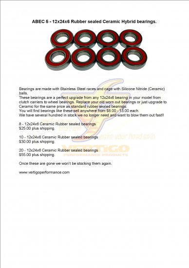 Ceramic Bearings (20) - Click Image to Close