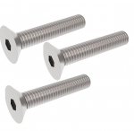 M6X40Z M60 x 40 flathead screws (3 per package)