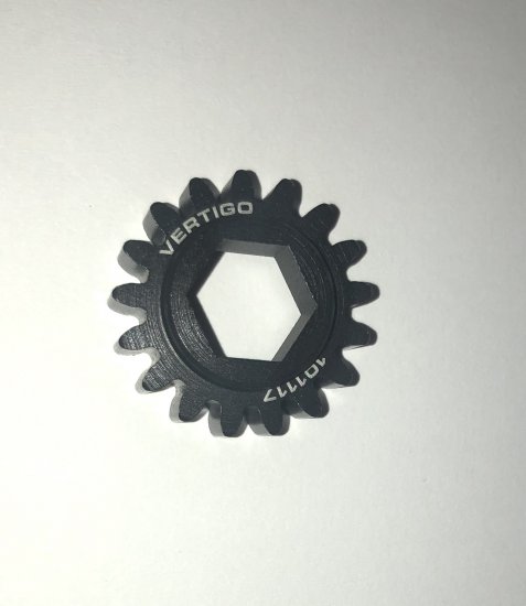 101117 Steel pinion gear (Hex Drive Losi) 17T - Click Image to Close