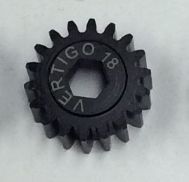 18t Steel pinion gear (9mm hex drive) (HPI Baja) - Click Image to Close